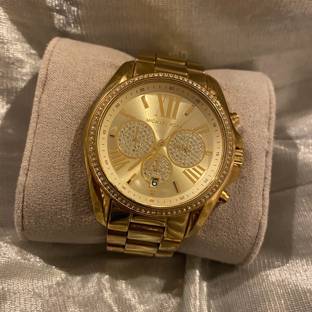Gold Michael kors watch